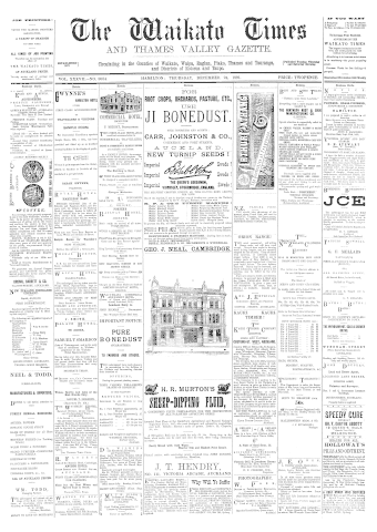 Issue page