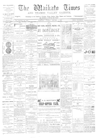 Issue page