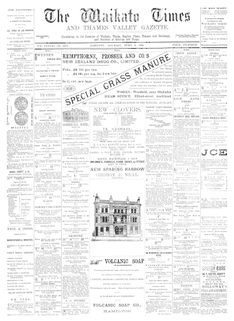 Issue page