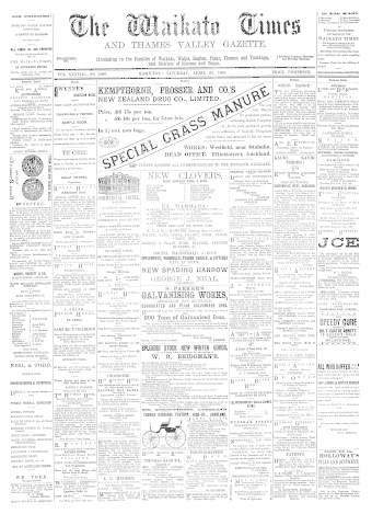 Issue page
