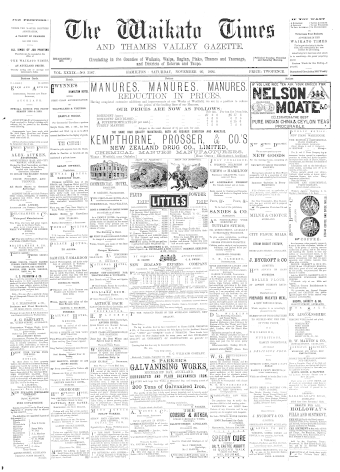 Issue page