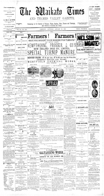 Issue page