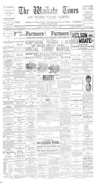 Issue page