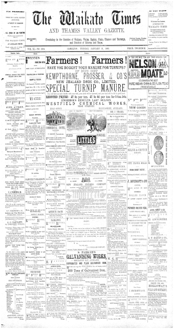 Issue page