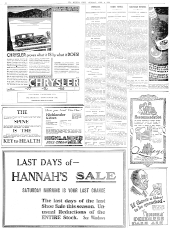 Issue page