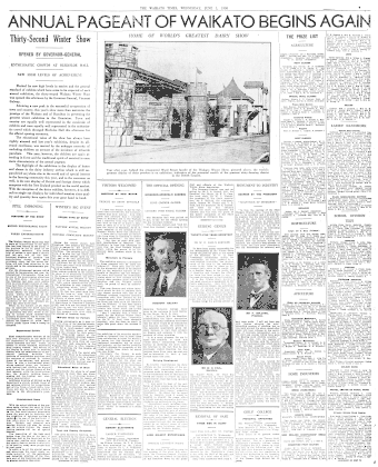 Issue page