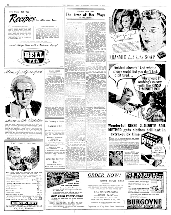 Issue page