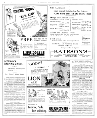 Issue page