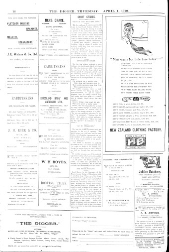 Issue page