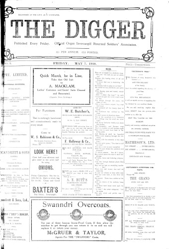 Issue page