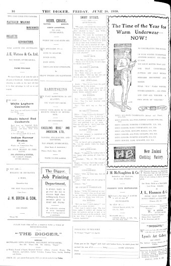 Issue page