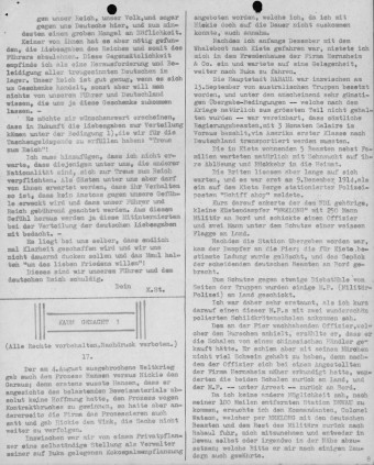 Issue page