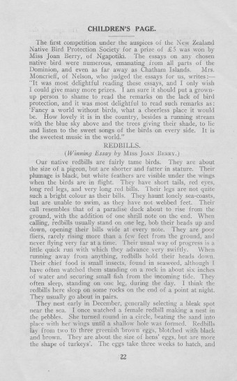 Issue page
