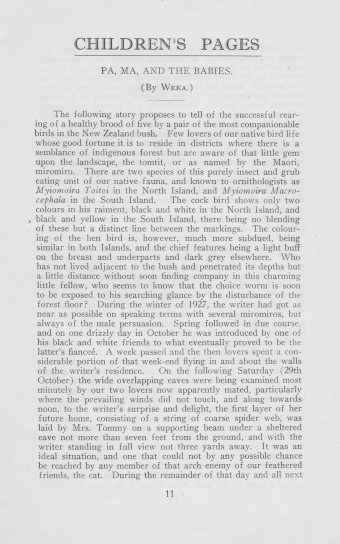 Issue page