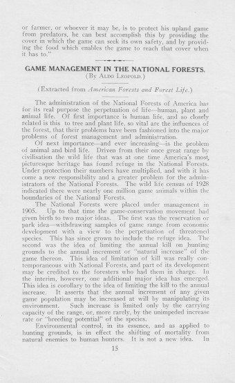 Issue page