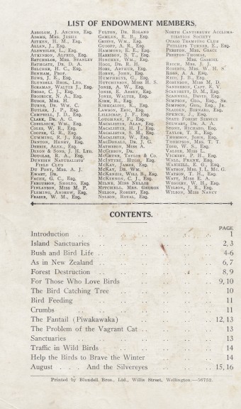 Issue page