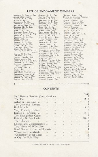 Issue page