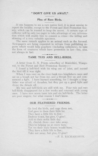 Issue page