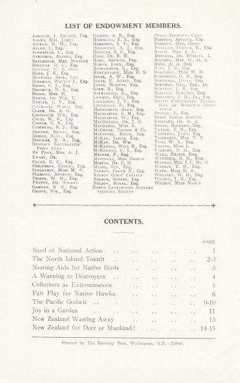 Issue page