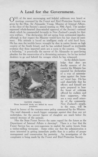 Issue page