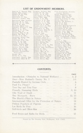 Issue page