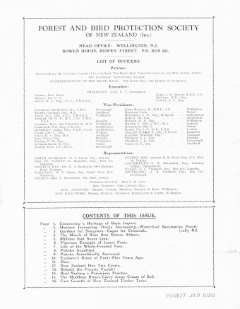 Issue page