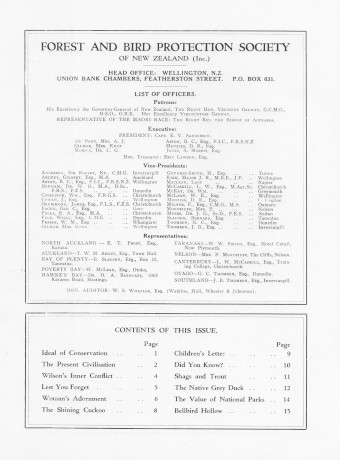Issue page