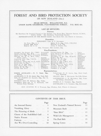 Issue page