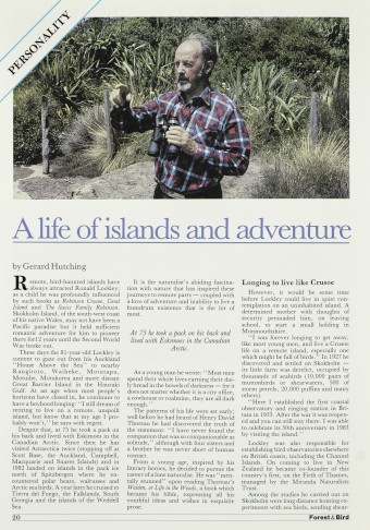 Issue page