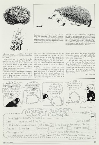 Issue page