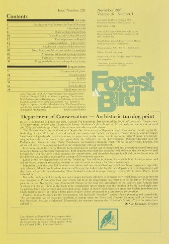 Issue page