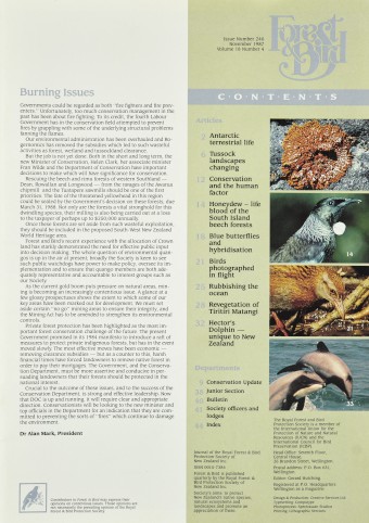 Issue page