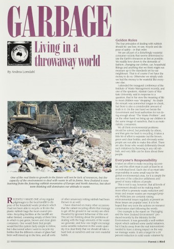 Issue page