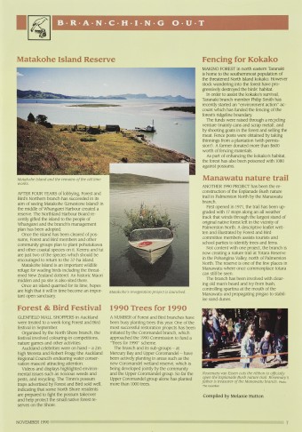 Issue page