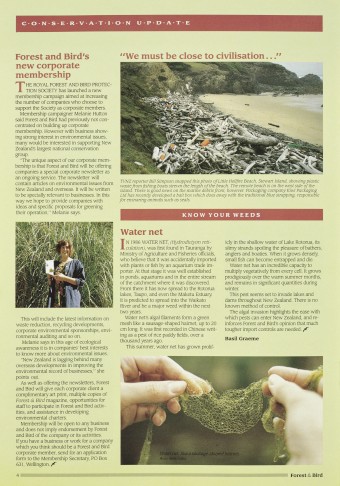 Issue page