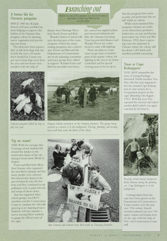 Issue page