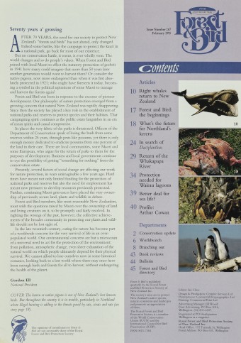 Issue page