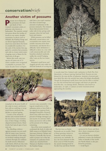 Issue page