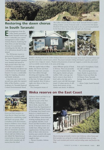 Issue page