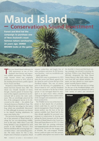Issue page