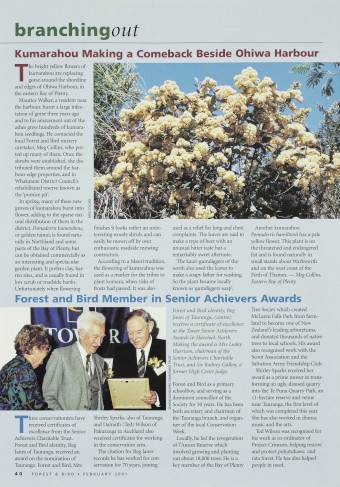 Issue page