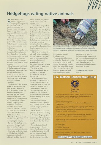 Issue page