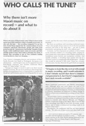 Issue page