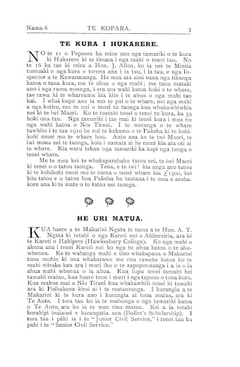 Issue page