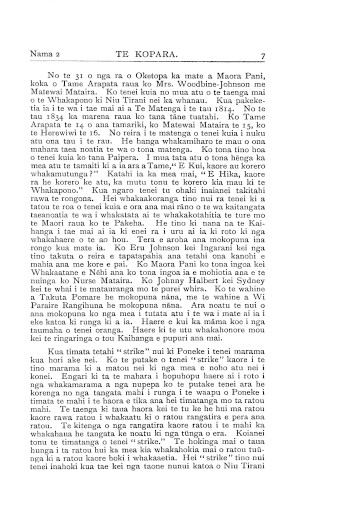 Issue page