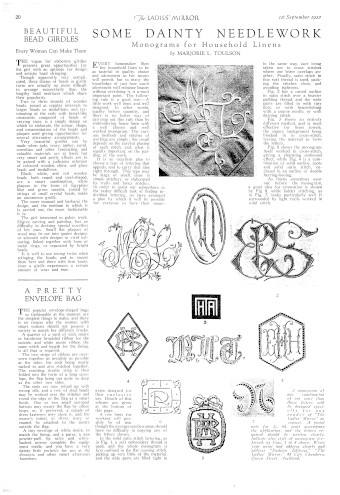 Issue page