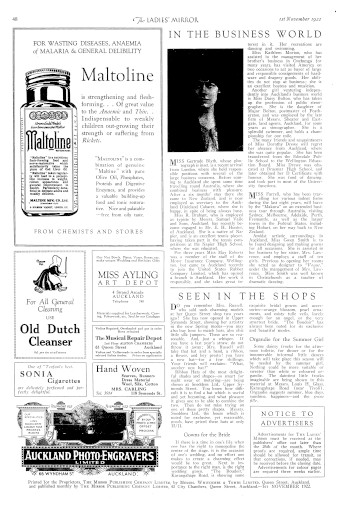Issue page