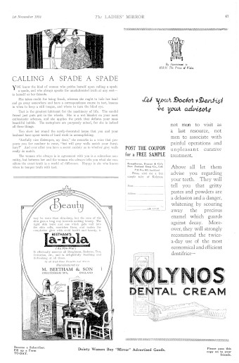 Issue page