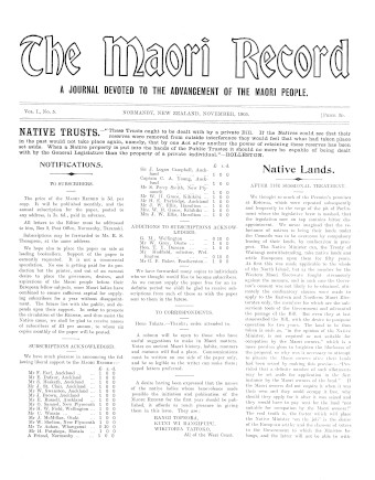 Issue page