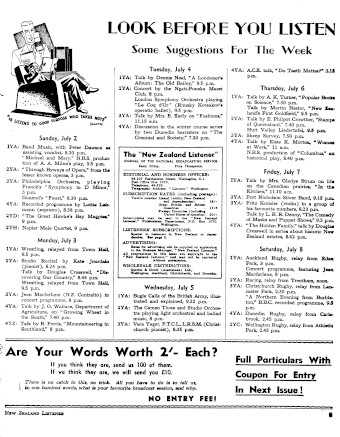Issue page
